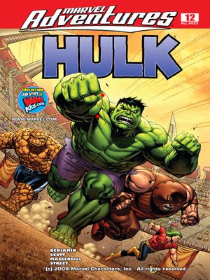 cover image of Marvel Adventures Hulk, Issue 12